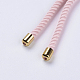 Nylon Twisted Cord Bracelet Making(X-MAK-F018-13G-RS)-4