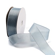 20 Yards Polyester Ribbon, for Gift Wrapping, Aqua, 1 inch(25mm), about 20.00 Yards(18.29m)/Roll(OCOR-Z005-02A)