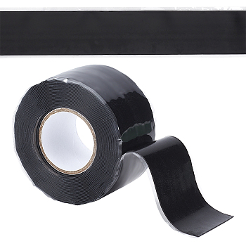 Silicone Adhesion Tape, Black, 25mm, 3m/roll