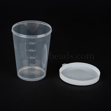 Мерный стаканчик пластиковые инструменты(AJEW-P092-02)-3