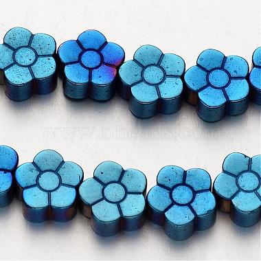 Electroplate Non-magnetic Synthetic Hematite Beads Strands(G-F300-07)-2