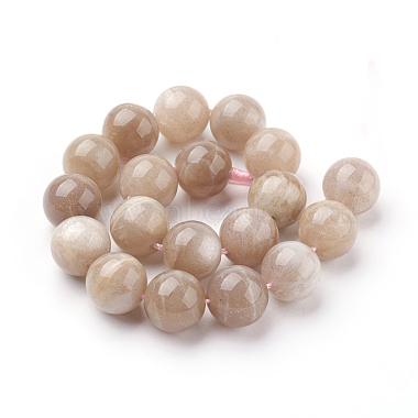 Natural Sunstone Beads Strands(G-G099-10mm-14)-2