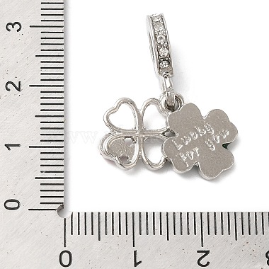 Rack Plating Alloy Crystal Rhinestone European Dangle Charms(PALLOY-S189-26P)-3