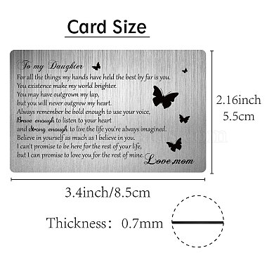 Rectangle 201 Stainless Steel Custom Blank Thermal Transfer Wallet Card(DIY-WH0252-010)-2