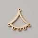 Brass Chandelier Component Links(KK-WH0082-03G)-1