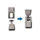 Alloy Snap Lock Clasps(PALLOY-TAC0009-24AS)-2