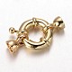 Brass Spring Ring Clasps(KK-O091-01G-NR)-1