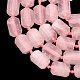 naturel a augment&eacute; perles de quartz brins(G-D103-A07)-4