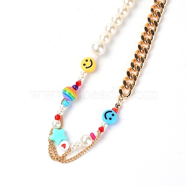 colliers ras du cou en perles(NJEW-SZC0002-01)-2