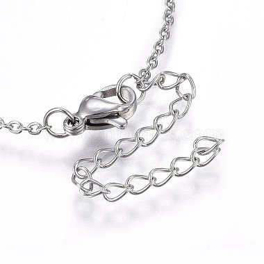 304 Stainless Steel Pendant Necklaces(NJEW-L146-07P)-3