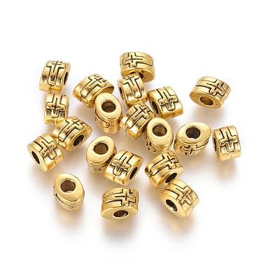 Alloy European Stopper Beads(E465-G)-2