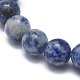 Pulseras elásticas con cuentas de jaspe azul natural(BJEW-K212-A-039)-3