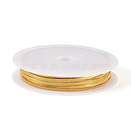 5 Yards Plating Brass Serpentine Chain, Unwelded, with Spools, Golden, 2x0.3mm(CHC-YS0001-01G)