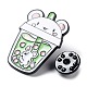 Cartoon Animal Boba Tea Cup Enamel Pin(JEWB-E025-01EB-02)-3
