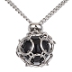 304 Stainless Steel Macrame Pouch Empty Stone Holder for Pendant Necklaces Making(NJEW-JN04416)-5