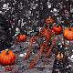 ハロウィーンのポリエステルメッシュ生地(AJEW-WH0314-852D)-4