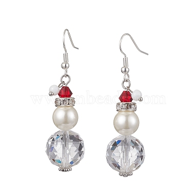 GLass Dangle Earrings(EJEW-TA00438)-1