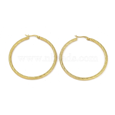 Ring 201 Stainless Steel Earrings