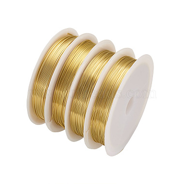Round Copper Jewelry Wire(CWIR-YS0001-01G)-2