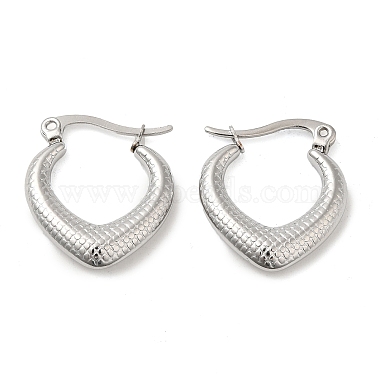 Heart 304 Stainless Steel Earrings