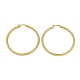 PVD Vacuum Plating 201 Stainless Steel Twist Hoop Earrings for Women(EJEW-F345-21G)-1