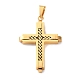 Easter 304 Stainless Steel Pendants(STAS-E527-01G)-1