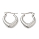 Non-Tarnish 304 Stainless Steel Hoop Earrings for Women(EJEW-M224-01P)-1