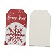 Rectangle Christmas Theme Kraft Paper Cord Display Cards(CDIS-K003-02A)-3