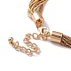Brass Box Chains Multi-strand Necklaces(NJEW-C040-01B)-4