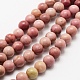 Natural Rhodonite Beads Strands(X-G-J358-03-10mm)-1