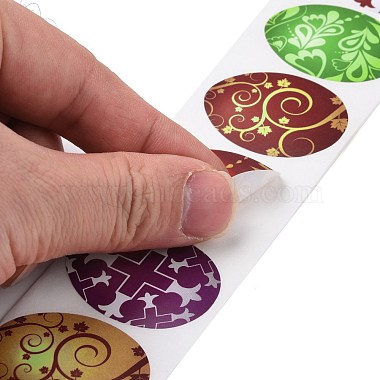 9 узор на пасхальную тематику самоклеющиеся рулоны бумажных наклеек(DIY-C060-02C)-4