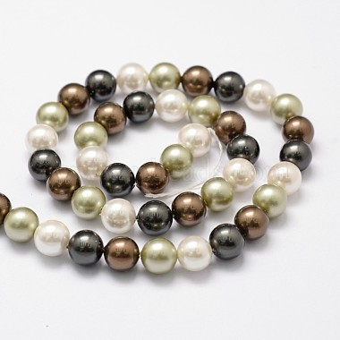 Chapelets de perles en coquille(X-BSHE-L017-18)-2