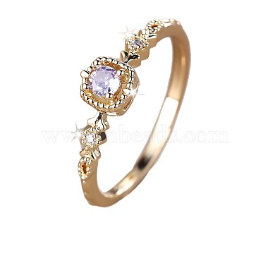 Brass Micro Pave Cubic Zirconia Finger Rings(WG08FB0-01)-6