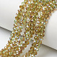 Electroplate Glass Beads Strands(EGLA-A034-T4mm-J02)-1