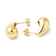Rack Plating Brass Teardrop Stud Earrings(EJEW-R150-05G)-2