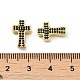 Rack Plating Brass Micro Pave Cubic Zirconia Beads(KK-K377-15G)-3