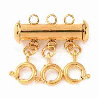 Golden 304 Stainless Steel Slide Lock Clasps