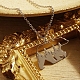 collar con colgante de acero inoxidable de color acero inoxidable(GF1493-04)-1
