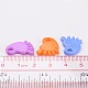 Baby Shower Ornaments Acrylic Baby Feet Pendants(PAB215Y)-4