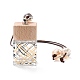 Empty Glass Perfume Bottle Pendants(HJEW-C009-01)-1