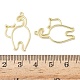 合金オープンバックベゼルペンダント(FIND-L025-02G)-3