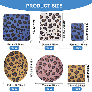 Leopard Print Pattern Cloth Iron on/Sew on Patches(DIY-WH0308-192)-2