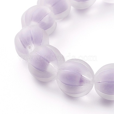 Ensemble de bracelet extensible en perles acryliques transparentes pour enfants(BJEW-JB06502)-6