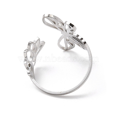 304 Stainless Steel Open Cuff Rings(RJEW-Q808-03B-P)-3