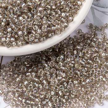 MIYUKI Round Rocailles Beads, Japanese Seed Beads, 8/0, (RR3731), 3mm, Hole: 1.1mm, about 422~455pcs/10g