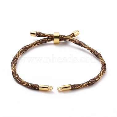 Nylon Cord Silder Bracelets(MAK-C003-03G-16)-4
