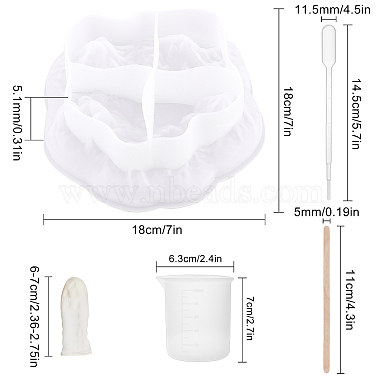 Gorgecraft DIY-Aschenbecher-Formbausätze(DIY-GF0002-66)-2