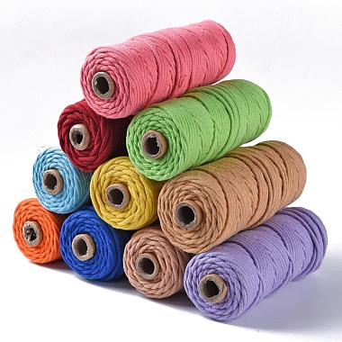 3mm Mixed Color Cotton Thread & Cord