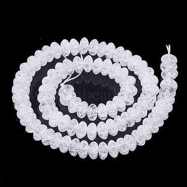 Chapelets de perles en quartz craquelé synthétique(X-G-S285-08)-2
