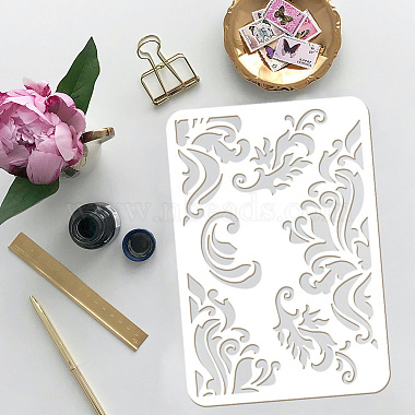 Plastic Drawing Painting Stencils Templates(DIY-WH0396-680)-3